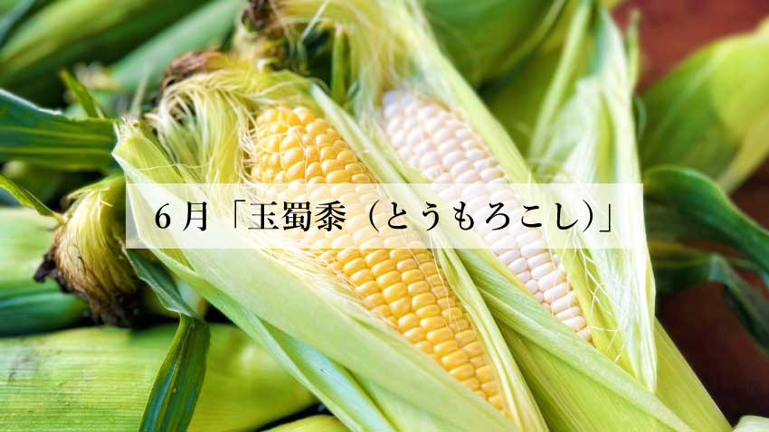 体に効く食薬ごはん 6月『玉蜀黍(とうもろこし)』